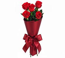 Букет 5 Красных роз Эдлесс Лав в Зарубино