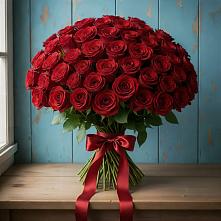 Букет Красные розы Блэк Меджик в Зарубино