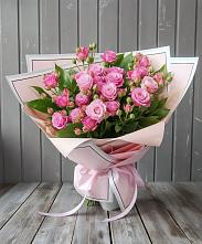 Букет Розовый кустик #REPLACE_PRED# Зарубино