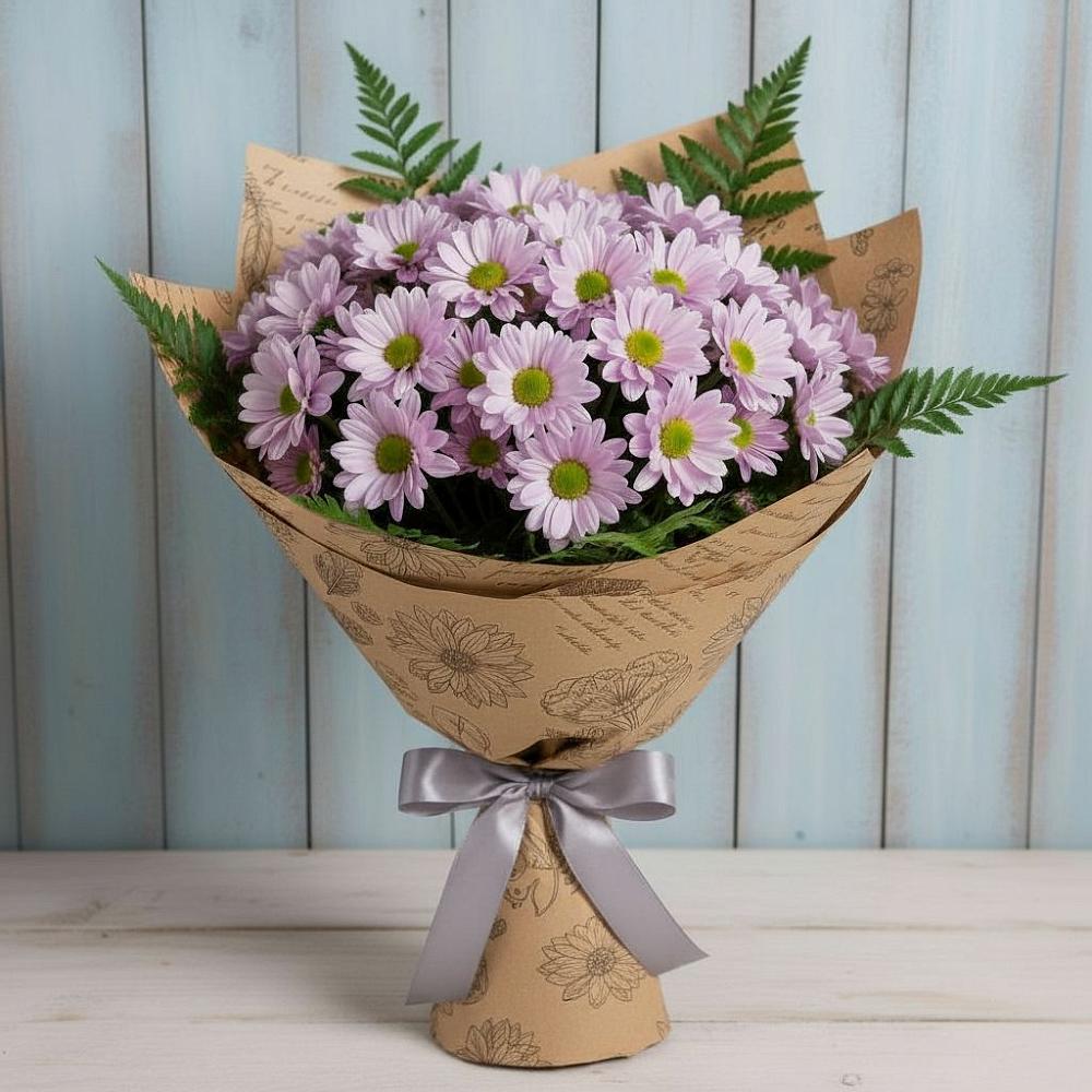 Букет цветов из: Хризантемы в Зарубино