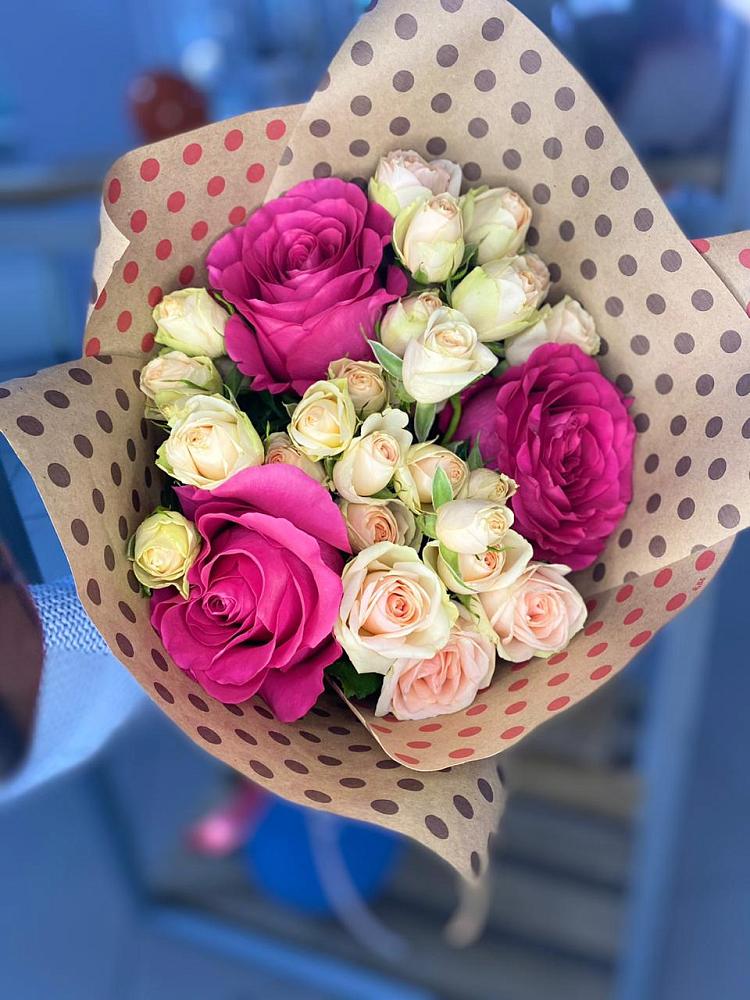 Букет цветов из: Розы в Зарубино