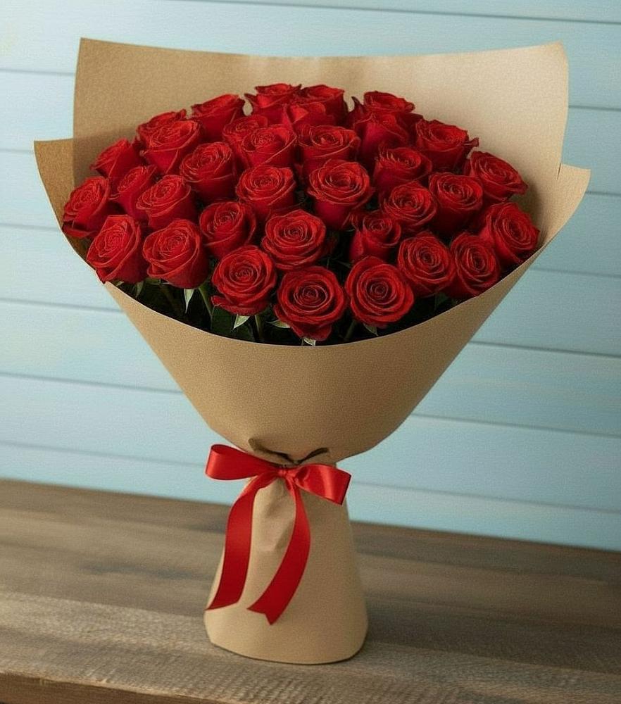Букет Красные розы Милано в Зарубино