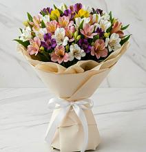 Букет цветов из:  Альстромерии #REPLACE_PRED# Зарубино