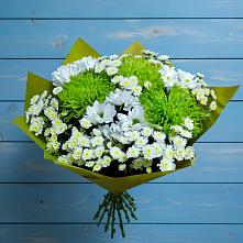 Букет цветов из:  Хризантемы #REPLACE_PRED# Зарубино