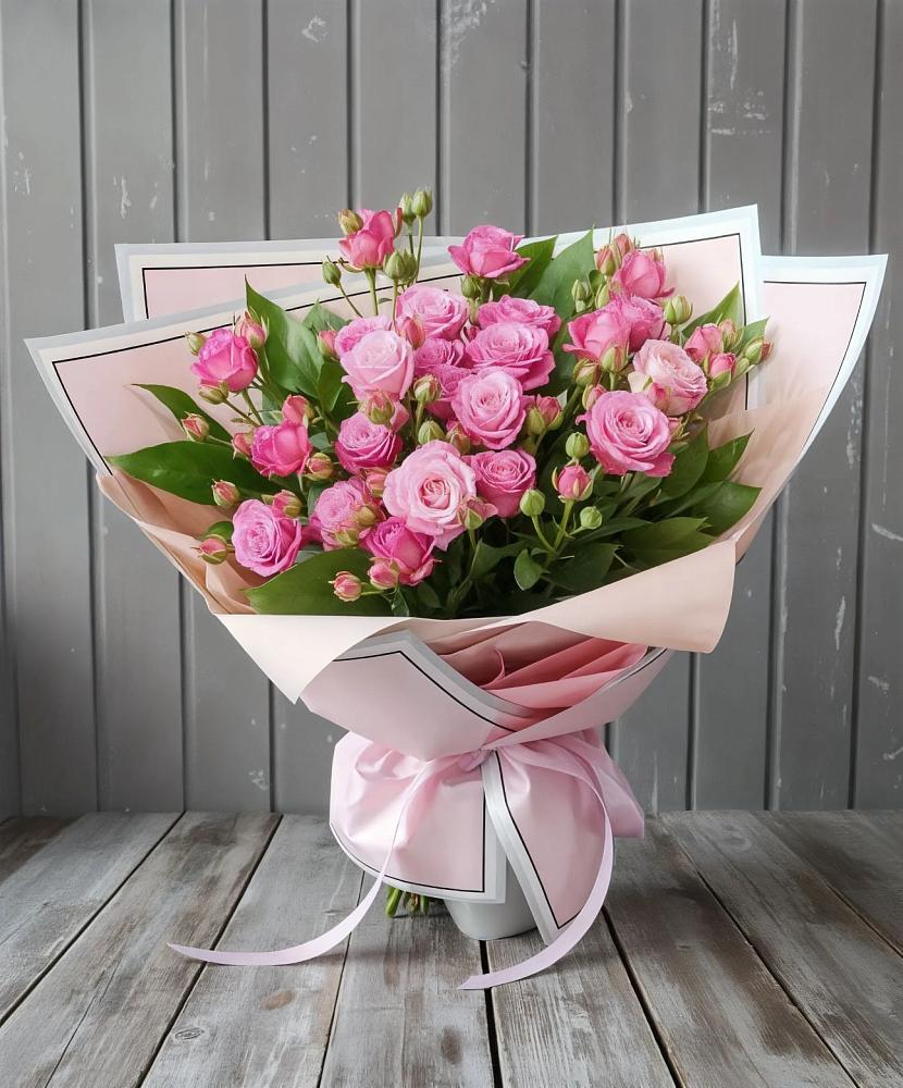 Букет Розовый кустик в Зарубино