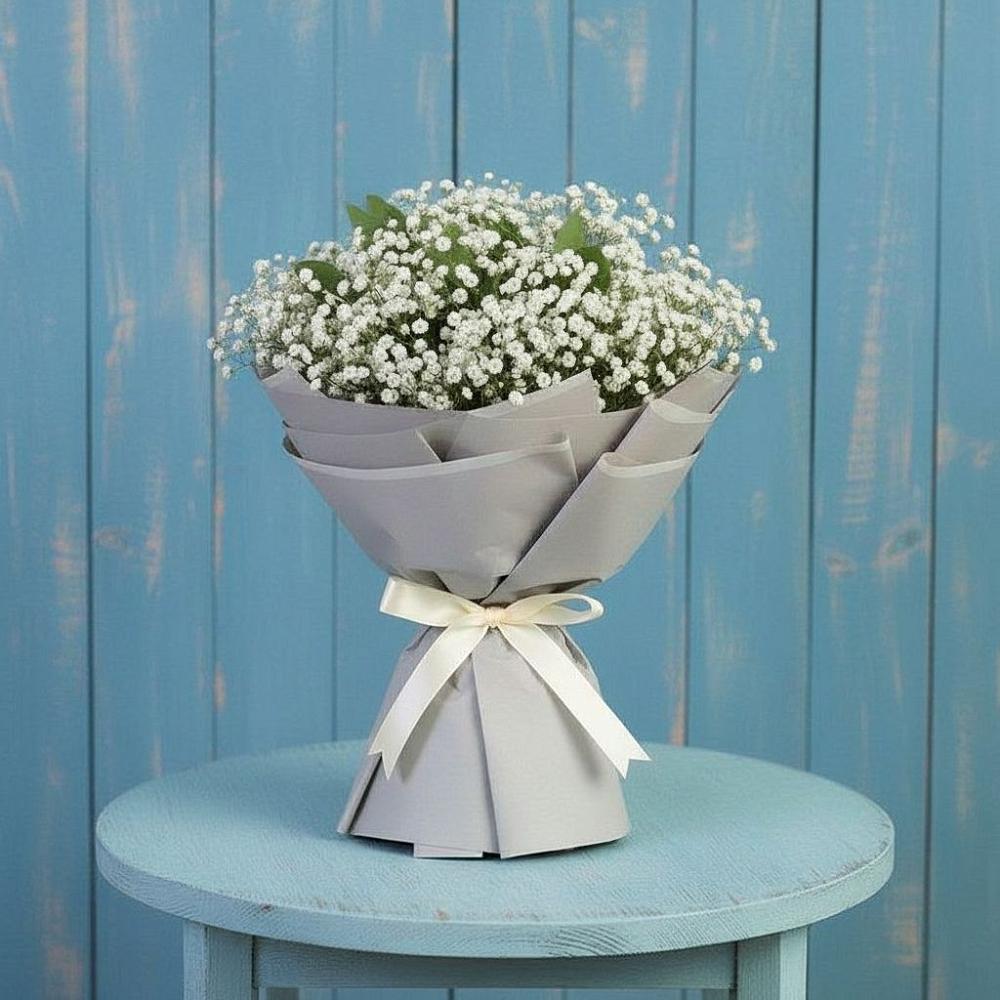 Букет цветов из: Гипсофила в Зарубино