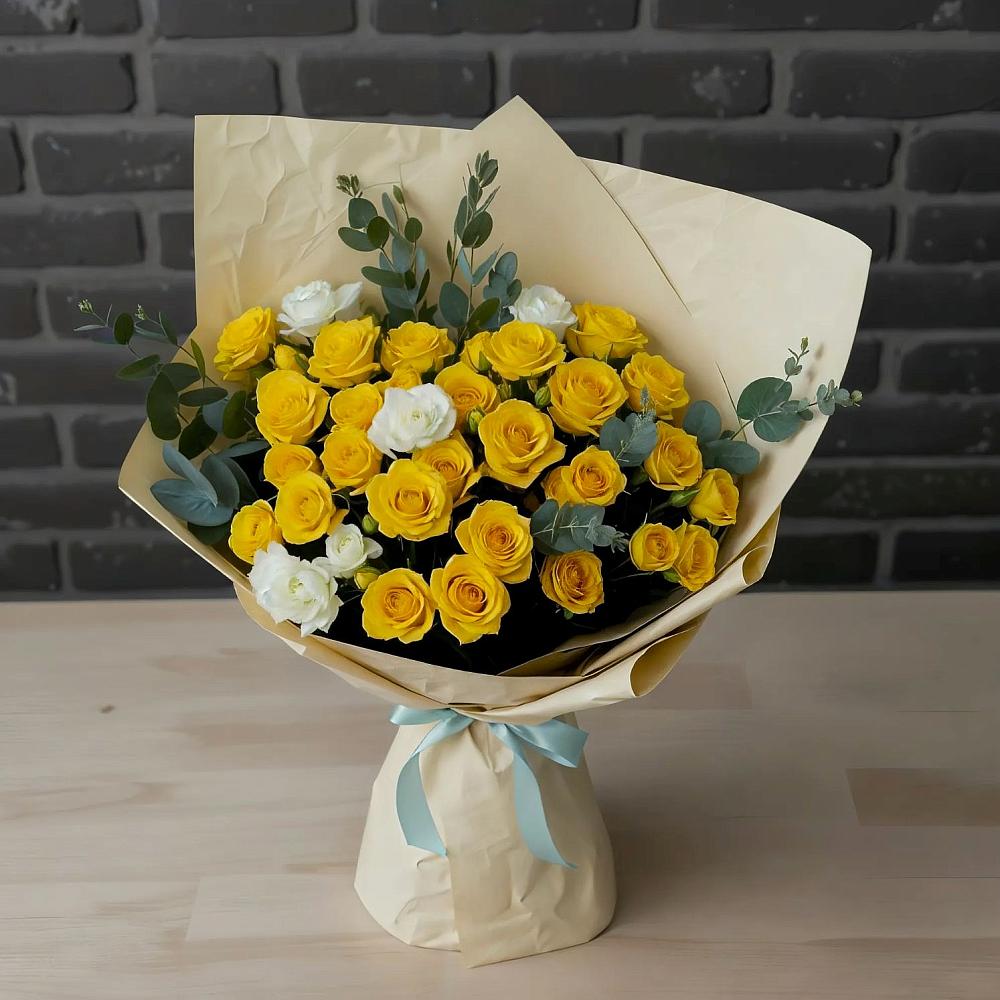 Букет цветов из: Розы в Зарубино