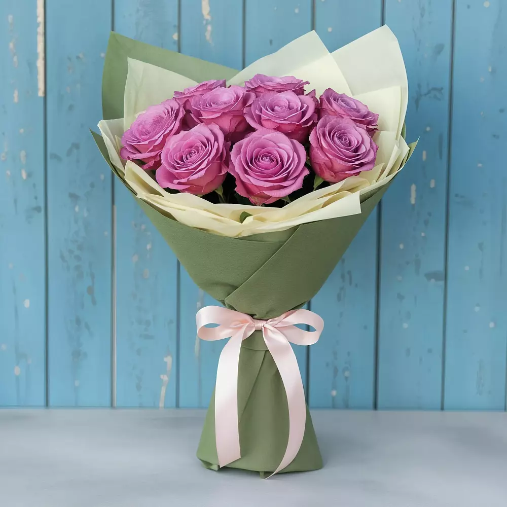 Букет Розы Фёрст Леди в Зарубино