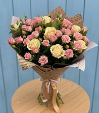 Букет цветов из:  Розы в Зарубино