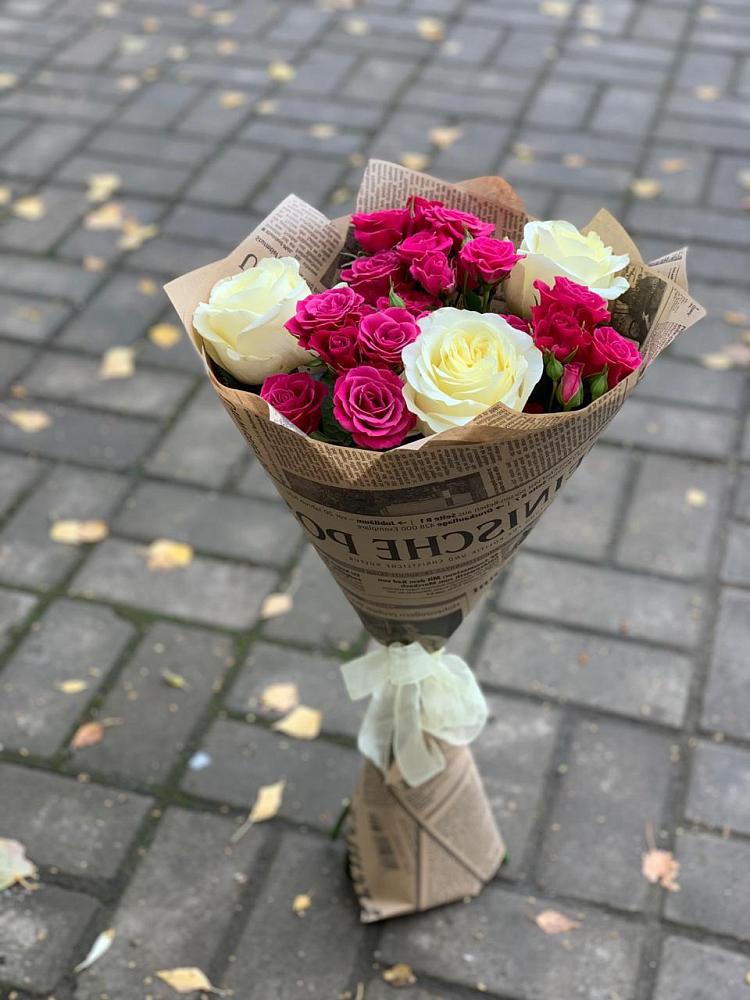 Букет цветов из: Розы в Зарубино