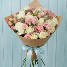 Букет цветов из:  Розы в Зарубино