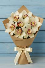 Букет цветов из:  Орхидеи и Розы в Зарубино